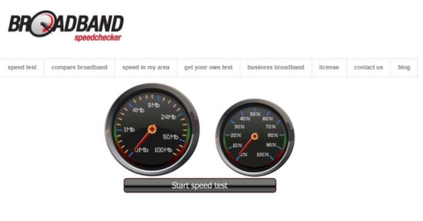 Broad Band Speed Checker
