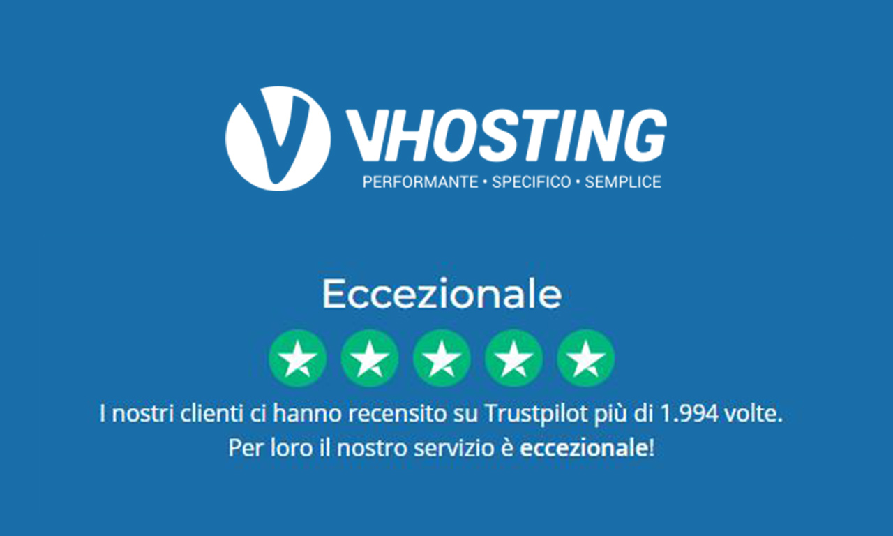 VHosting: Hosting italiano ottimizzato per WordPress
