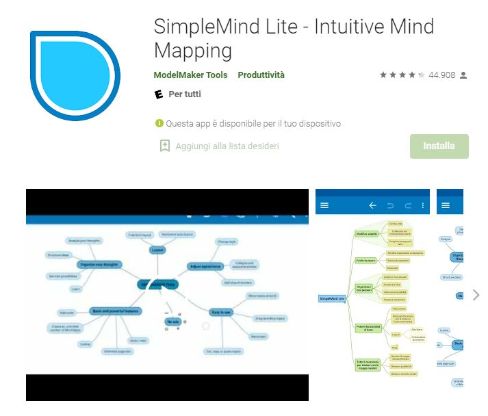 SimpleMind App