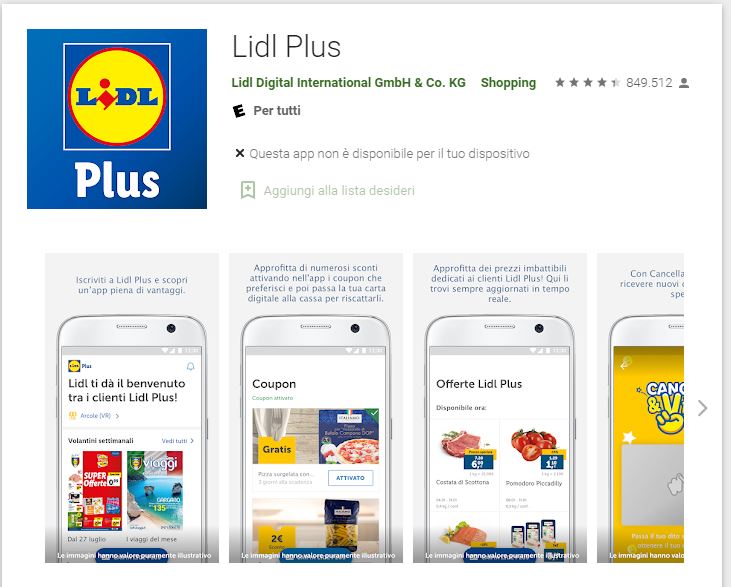 app lidl plus android