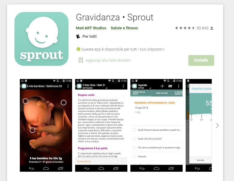 Gravidanza - Sprout