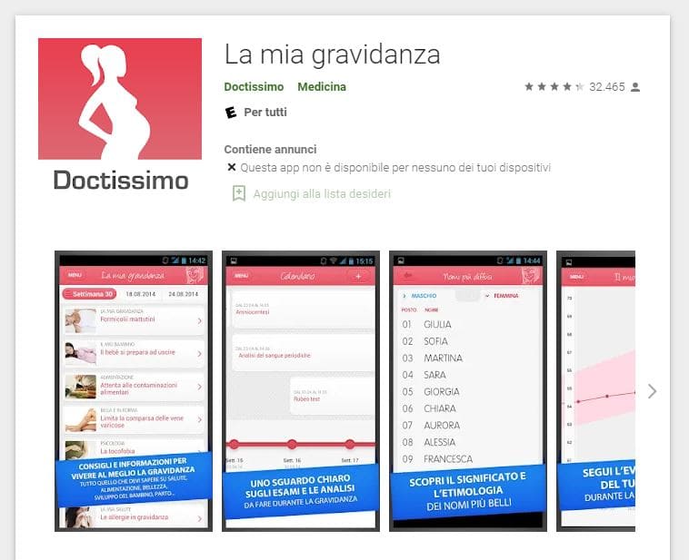 La mia gravidanza
