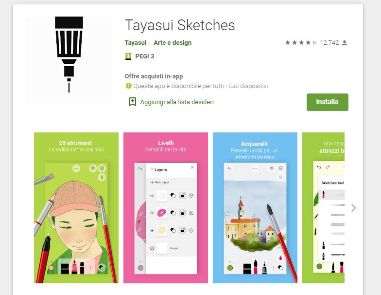 Tayasui Sketches