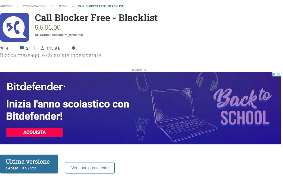 call blocker free