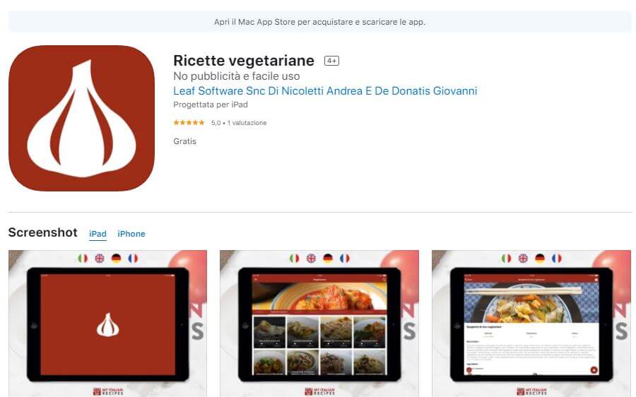 Ricette Vegetariane