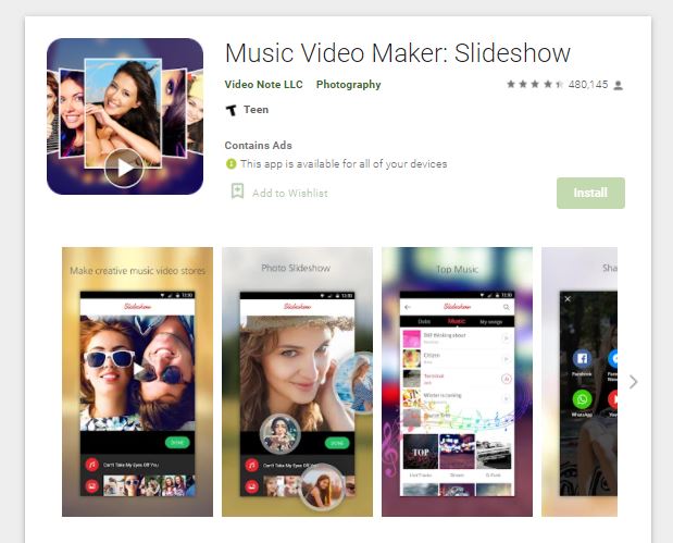 Music Video Maker SlideShow