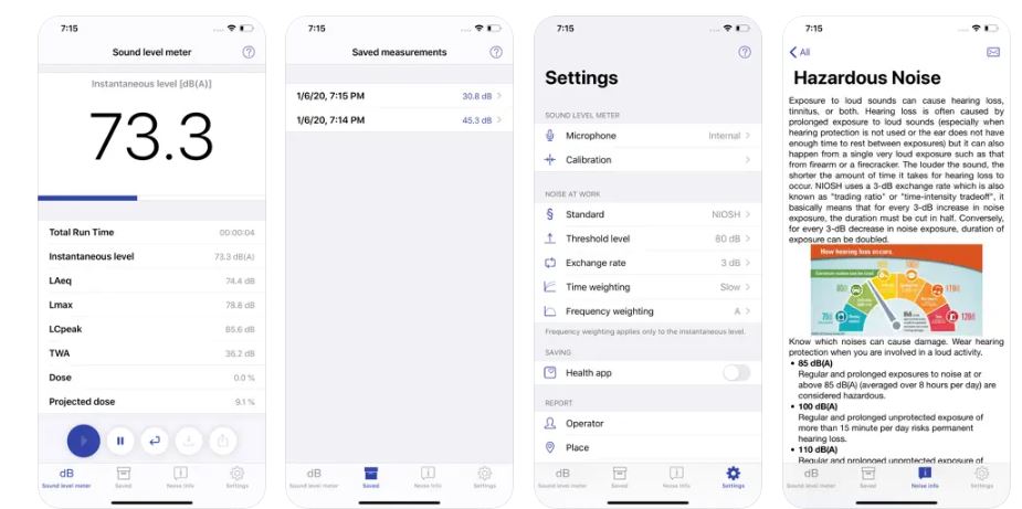 NIOSH Sound Level Meter